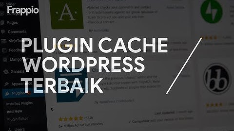 Plugin Cache Wordpress Terbaik | Frappio