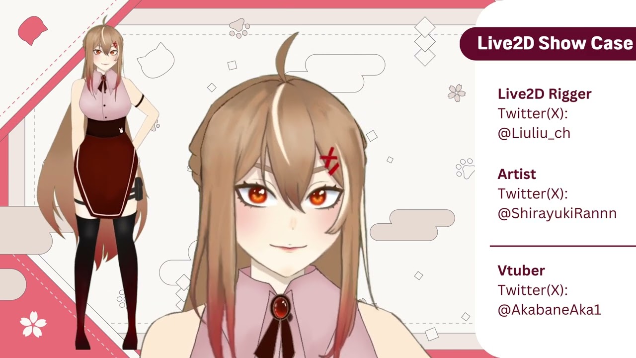 【Vtuber Showcase】Aka Live 2D | MYViki
