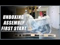 Unboxing, assembly and first start - SYM Fiddle IV 125