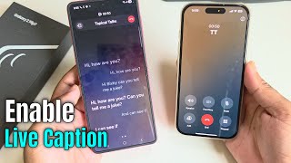 Samsung Z Flip 7: How To enable Live Caption On Android