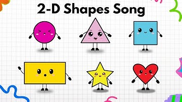 2D-Shapes Song l Part 2 (Update) l  For Kids