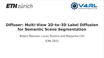 Diffuser: Multi-View 2D-to-3D Label Diffusion for Semantic Scene Segmentation