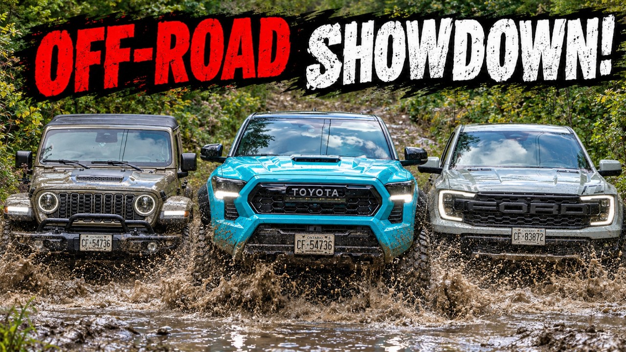 Ford Ranger Raptor vs Toyota Tacoma TRD Pro vs Jeep Gladiator Willys – Which Off-Roader is Best?