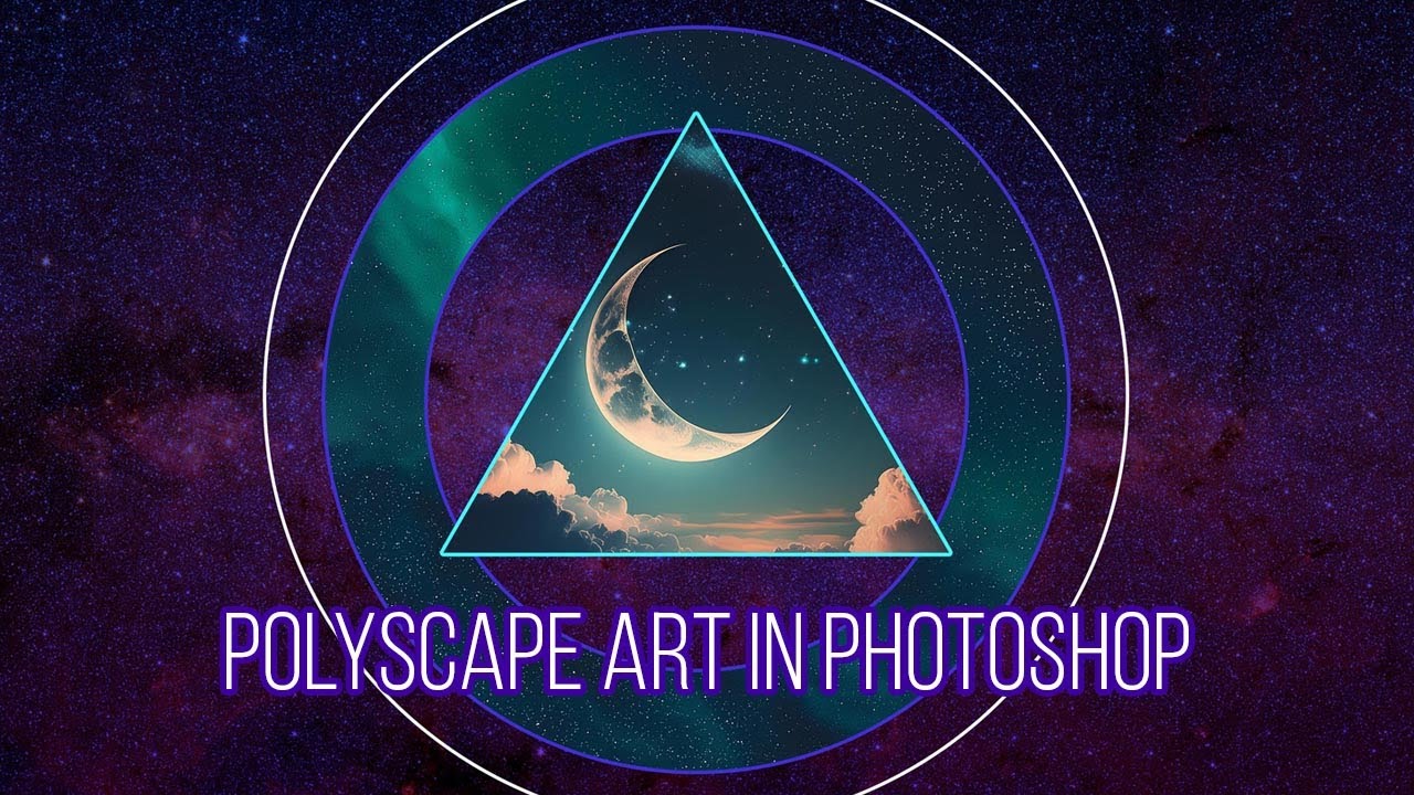 Polyscape Photoshop Lesson - YouTube