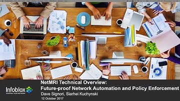 NetMRI Technical Overview: Future-proof Network Automation and Policy Enforcement