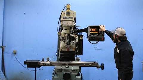 TRAK 3-AXIS CNC BED MILL w/HAND WHEELS