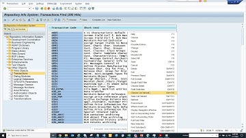 SAP ABAP: How to find all the Transaction Code Related to Table Maint Generator? SE84