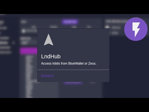 LndHub, access lnbits from BlueWallet or Zeus.