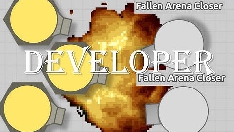 Diep.io | NEW HUGE DEVELOPER TANK | NEW Diep.io DEVELOPER BOSS SIGHTINGS!? FALLEN ARENA CLOSERS!