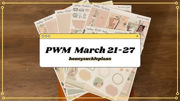 B6 Stalogy Plan with Me || March 21-27 || Sadie