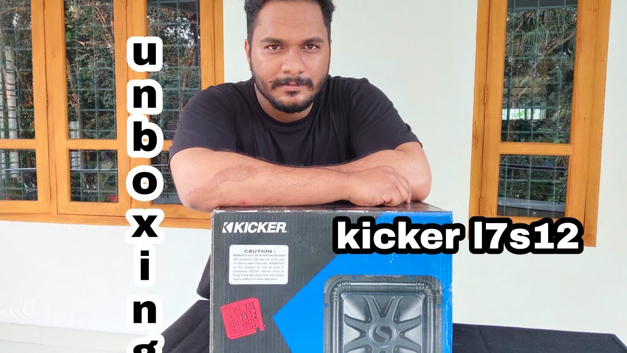 kicker L7S12 unboxing - YouTube
