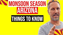 Monsoon Season in Arizona Explained | Dust Storms (Haboobs) & Rain | Moving / Living in Arizona 