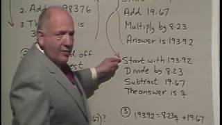 Module 12:  Solutions Exercise Set 12 Form B
