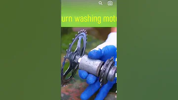 Washing Machine Motor Turn Into Power Generator 