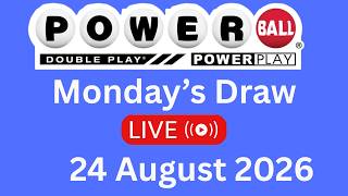 🔴 USA Powerball Live Draw Today | $81 Million Jackpot | Powerball Results Live | AUGUST 24, 2026