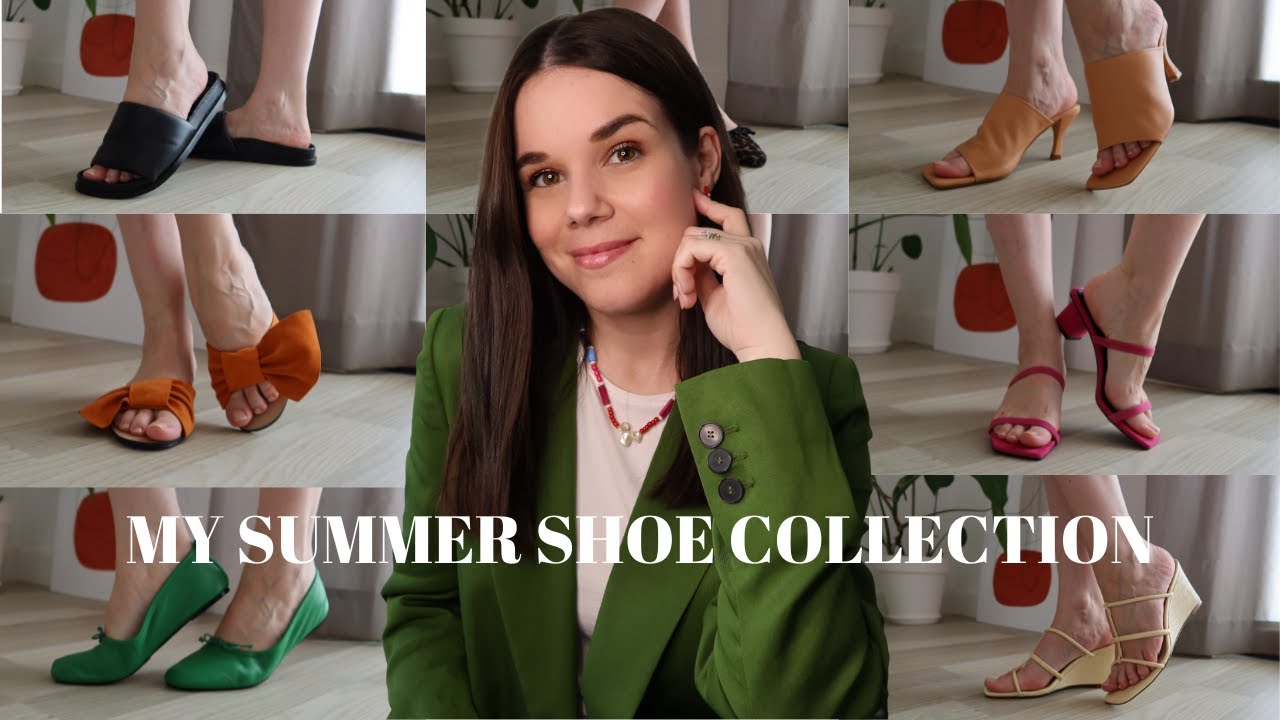 MY (FAVORITE) SHOE COLLECTION FOR SUMMER - TRY ON | Cátia Silva