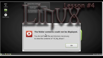 Virtualbox and Linux Mint Lesson #4 - The folder contents could not be displayed
