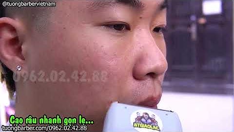 Review chi tiết về cạo khô   TƯỜNG BARBER