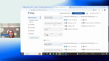 Entrenamiento general uso de plataforma ZapSign