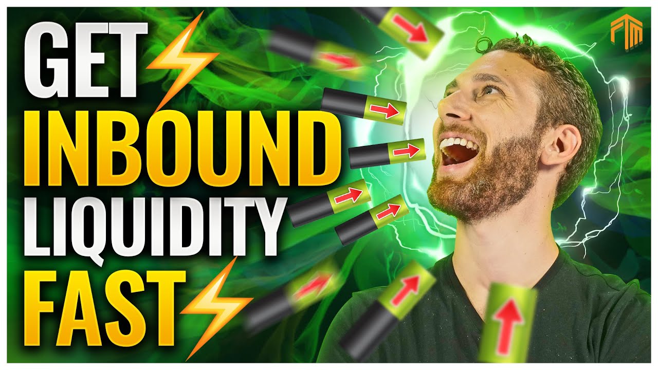 ⚡️New Bitcoin Lightning Network Node? How to Get Inbound Liquidity FAST YouTube