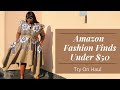 Must Have Amazon Plus Size Fashion Finds Under $50 | Try On Haul