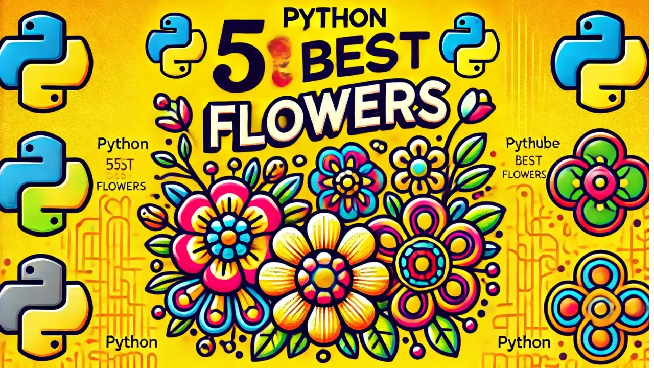 python 5 best flower#python - YouTube