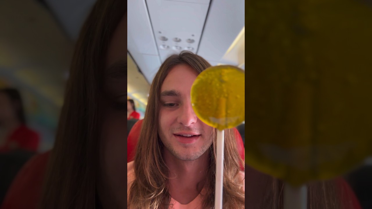 Съедобные продукты в самолете