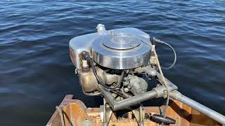 1925 Johnson AB-25 antique outboard AOMCI