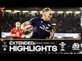 THIS WAS BONKERS 🔥 | EXTENDED HIGHLIGHTS | WALES V SCOTLAND | 2024 GUINNESS MEN