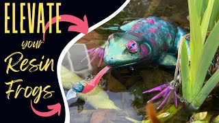 Resin Frogs  WITH A TWIST! Elevate Your Resin Art With Let’s Resin