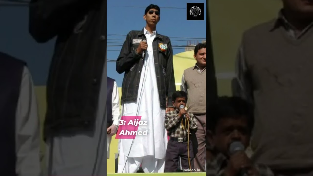 Top 5 Tallest Man in Pakistan 