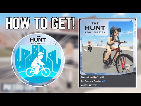 [EVENT] How to get Token Badge in Metro Life! | The Hunt: Mega Edition