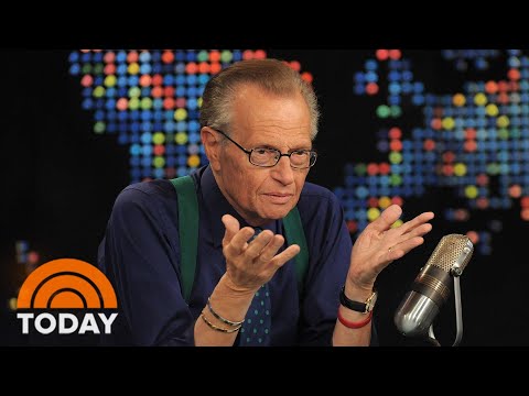 Larry King Dies At 87: Remembering The TV legend’s Life On The Air | TODAY (TODAY)