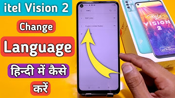 How to change Language in Itel Vision 2 | Itel mobile me language change kaise kare