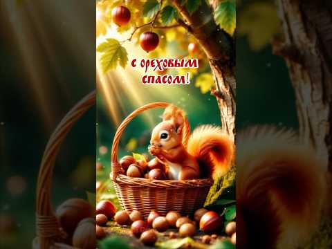 Ореховый спас! #популярное #доброеутро #ореховыйспас #рекомендации #goodmorning #newshorts