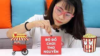 LÀM BẮP RANG BƠ BẰNG BỘ ĐỒ CHƠI THƠ NGUYỄN