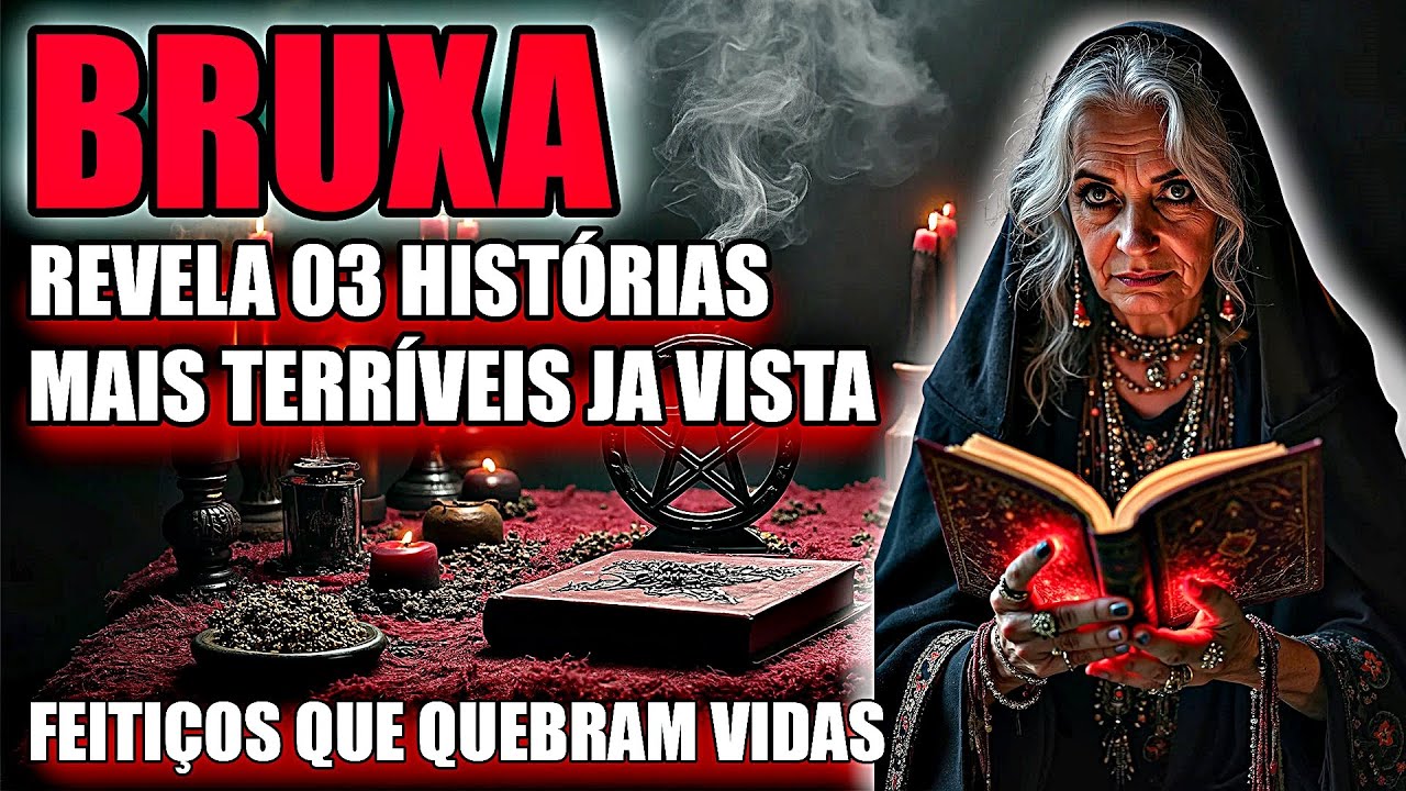 BRUXA CONFESSA: 03 HISTÓRIAS QUE MARCARAM SUA ALMA / FEITIÇOS QUE QUEBRARAM VIDAS