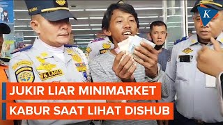 Momen Jukir Liar Kabur Saat Didatangi Petugas, Berdalih Tukar Uang ke Minimarket