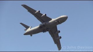 2017 Dover Afb Open House & Air Show - Usaf C-5 Galaxy Demo