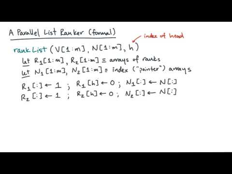 A Parallel List Ranker