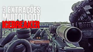 O CARA ESTAVA CAMPERANDO O TRANSIT PARA O QUEBRA GELO, ESCAPAMOS POR POUCO EP70 | ESCAPE FROM TARKOV