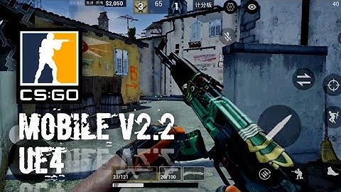 CSGO Mobile UE4 v2.2 | New Update | CSGO Inferno Map | Online FPS Android Gameplay