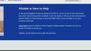 Allstate providing shelter-in-place payback, payment relief to auto insurance customers, free identi
