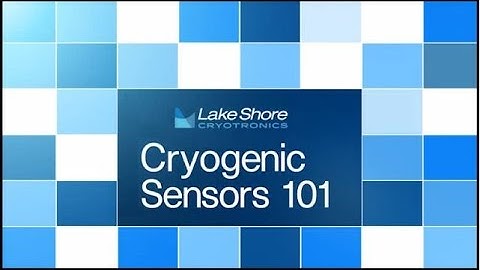 Cryogenic Sensors 101 webinar