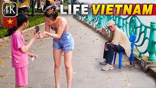 【4K Hanoi Walk】 Relaxing Walks At Ho Tay, HANOI 🍃 Vietnam Walking Street 2024
