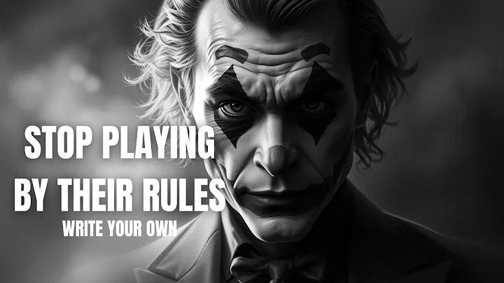 Stop Playing by Their Rules - Write Your Own