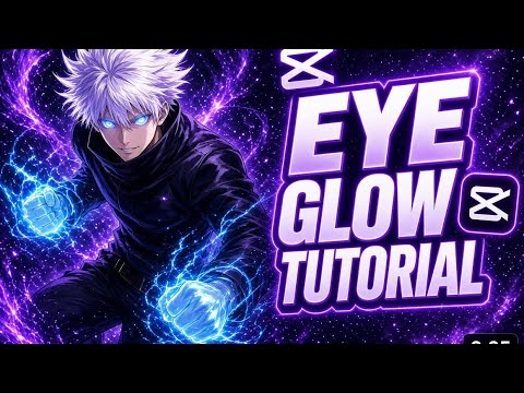 "Eye Glow Effect Tutorial - CapCut Anime Edit (Easy Steps)"