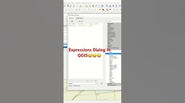 What is the Programming language in Expression Dialog in QGIS?? #qgis #opensource #python