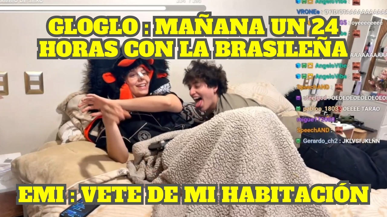 GLOGLO VISITA EL SETUP DE EMIKUKIS Y TERMINAN DISCUTIENDO POR UNA BROMA