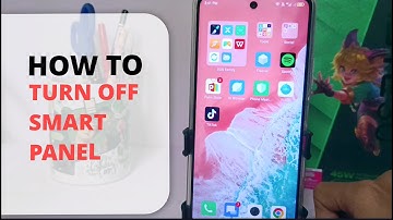 How To Turn Off Smart Panel In Infinix Note 30 NFC/Note 30 Pro